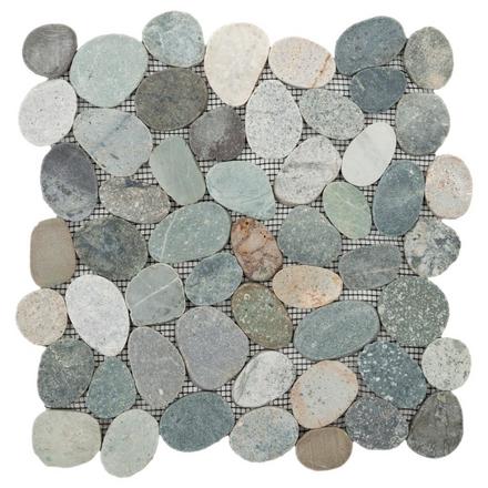 Kayan River Pebble Mosaic Kayan River Pebble Mosaic