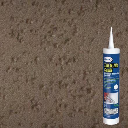Bostik Delorian Gray Tub and Tile Sanded Caulk Bostik Tub and Tile Sanded Caulk
