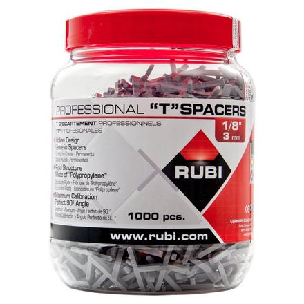 Rubi 1/8in. Leave-in Tile Spacers Rubi 1/8in. Leave-in Tile Spacers