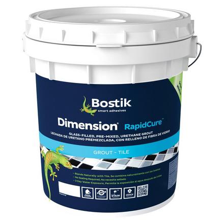 Bostik Dimension Silver Pre-Mixed Glass-Filled Grout Bostik Dimension Pre-Mixed Grout