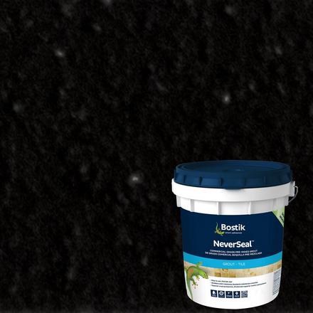 Bostik Neverseal Charcoal Black Pre-Mixed Commercial Grade Grout Bostik Neverseal Pre-Mixed Grout