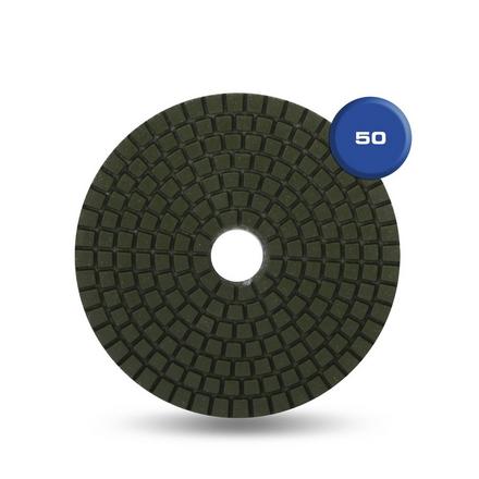Rubi 4in. Wet Resin 50 Grit Polishing Pad Rubi 4in. Wet Resin 50 Grit Polishing Pad