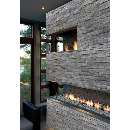 Titanium Black Quartzite Ledger Panel Titanium Black Quartzite Ledger Panel