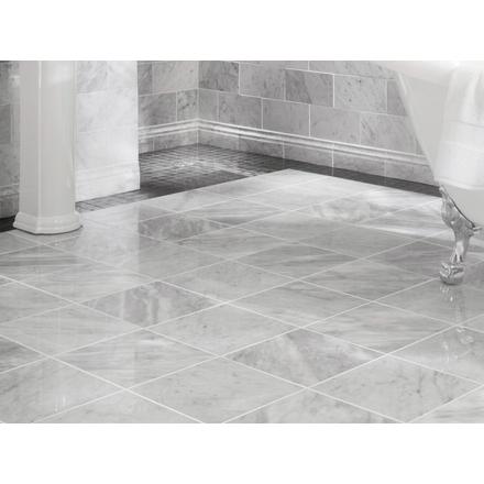 Bianco Carrara Polished Marble Tile Bianco Carrara Polished Marble Tile