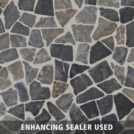 Solo River Gray Pebble Mosaic Solo River Gray Pebble Mosaic