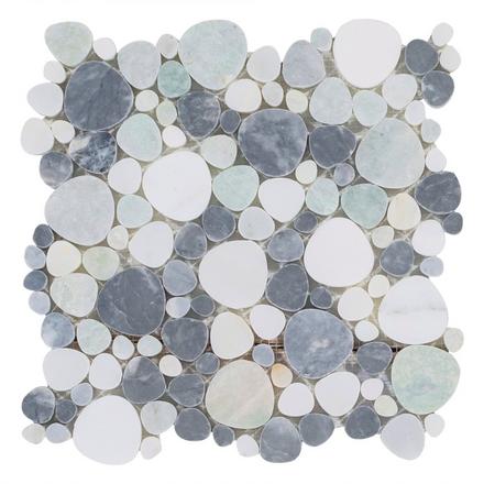 Coastal Marble Pebble Mosaic Coastal Marble Pebble Mosaic