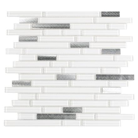 Sequoia Polished Linear Mosaic Sequoia Polished Linear Mosaic