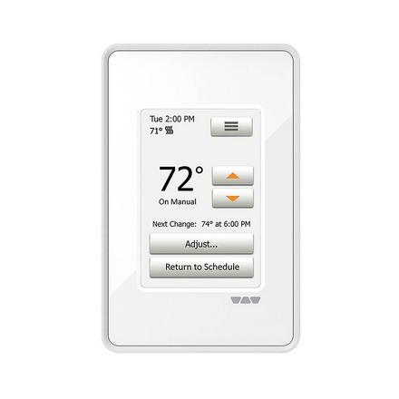 Schluter Ditra-Heat-E-Rt Touch Program Thermostat White Schluter Ditra-Heat-E-Rt Touch Program Thermostat White
