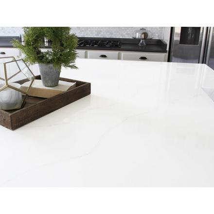 Sample - Carrara Cervino Quartz 3 cm. Custom Countertop Sample - Carrara Cervino Quartz 3 cm. Custom Countertop
