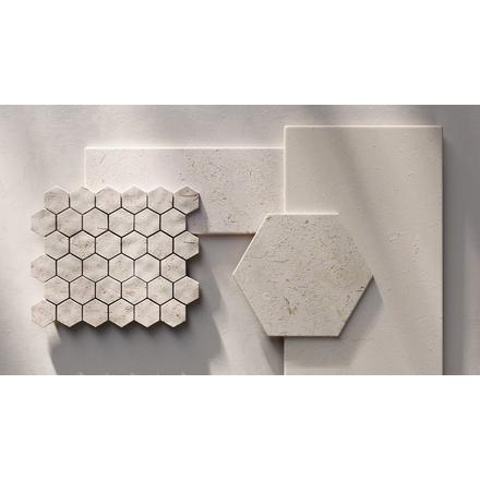Fossil Brushed Limestone Tile Fossil Brushed Limestone Tile