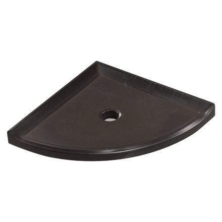 Brushed Nickel Decorative Corner Shelf Brushed Nickel Decorative Corner Shelf