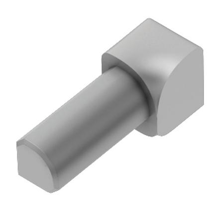 Schluter-RONDEC Inside Corner for 1/4in. PVC Satin Aluminum RONDEC Profile Schluter-RONDEC Inside Corner for 1/4in. PVC Satin Aluminum RONDEC Profile
