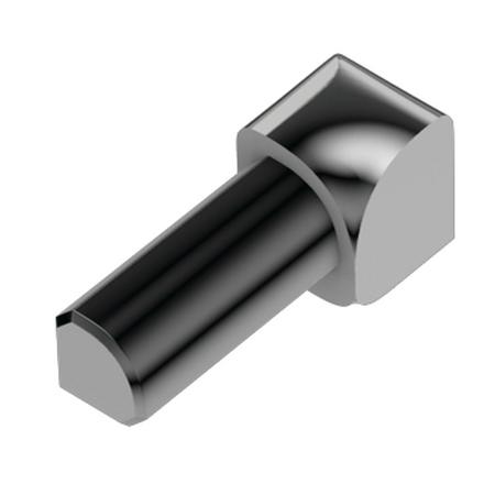 Schluter-RONDEC Inside Corner for 5/16in. PVC Polished Chrome RONDEC Profile Schluter-RONDEC Inside Corner for 5/16in. PVC Polished Chrome RONDEC Profile
