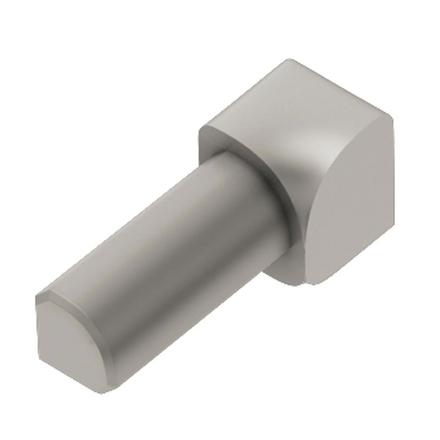 Schluter-RONDEC Inside Corner for 5/16in. PVC Satin Nickel RONDEC Profile Schluter-RONDEC Inside Corner for 5/16in. PVC Satin Nickel RONDEC Profile