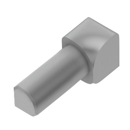 Schluter-RONDEC Inside Corner for 1/2in. PVC Aluminum Gray RONDEC Profile Schluter-RONDEC Inside Corner for 1/2in. PVC Aluminum Gray RONDEC Profile