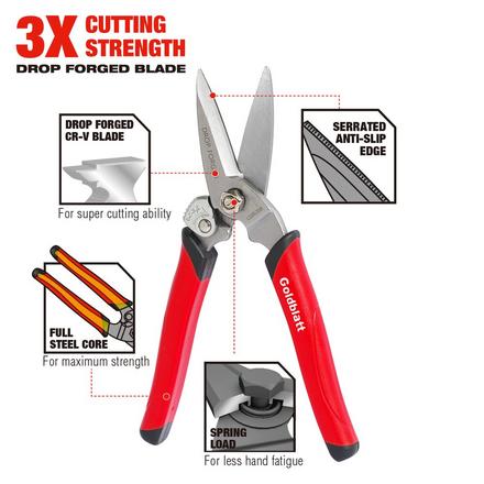Goldblatt 8in. Heavy Duty Shears Goldblatt 8in. Heavy Duty Shears