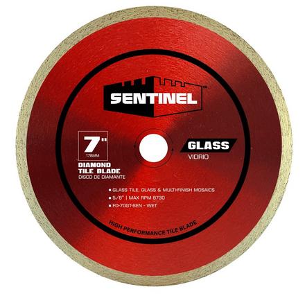 Sentinel 7in. Glass Tile Blade Sentinel 7in. Glass Tile Blade