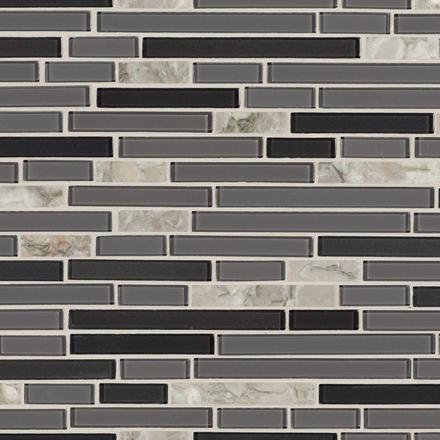 Chelsea Gray Glass Mosaic Chelsea Gray Glass Mosaic