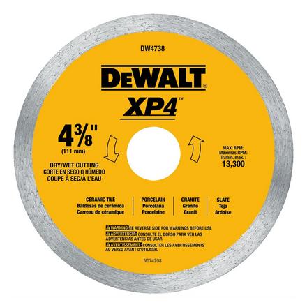 DeWalt XP4 Tile Blade DeWalt XP4 Tile Blade