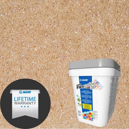 Mapei 5207 Champagne Bubbles FlexColor 3D Pre-Mixed Grout Mapei FlexColor 3D Pre-Mixed Grout