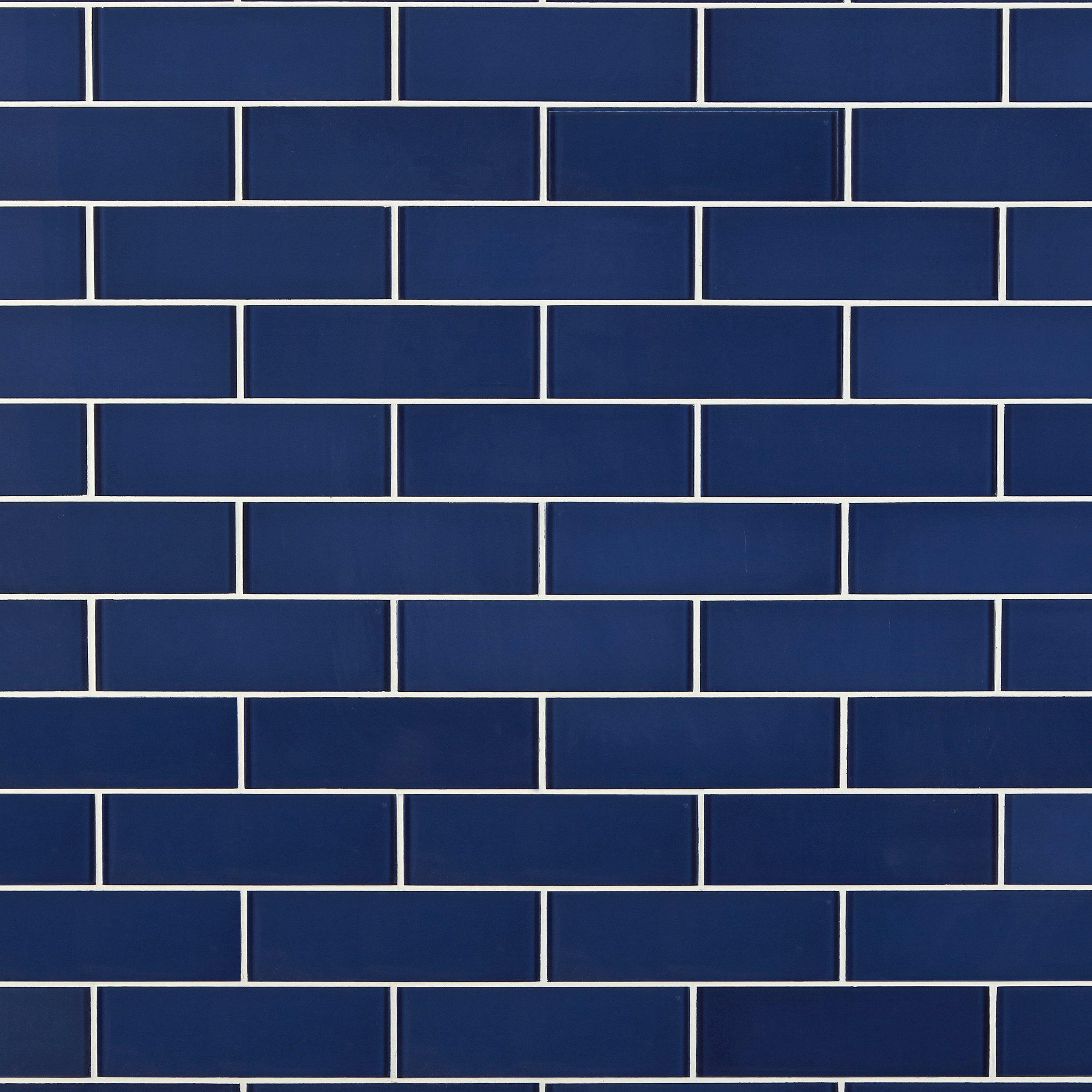True Blue Glass Tile