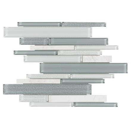 Clarity Stone II Glass Mosaic Clarity Stone II Glass Mosaic