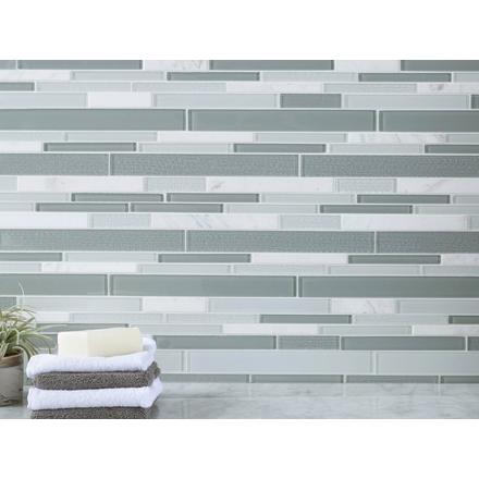 Clarity Stone II Glass Mosaic Clarity Stone II Glass Mosaic