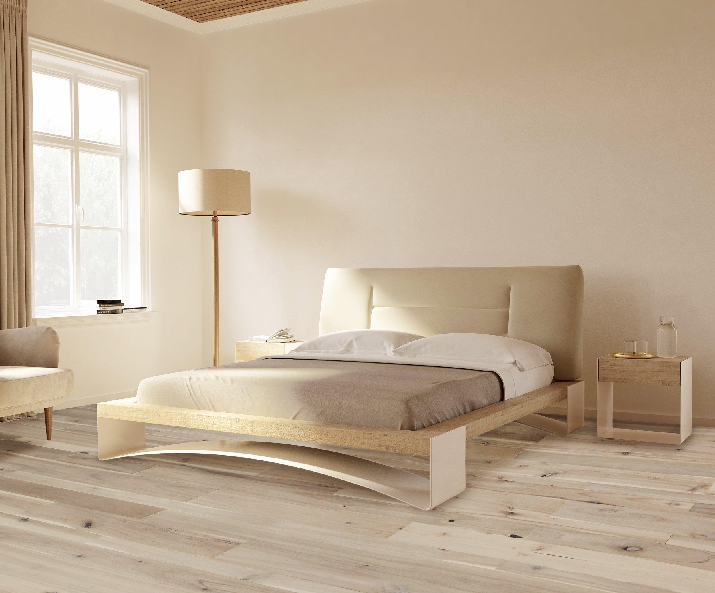 Seashell Long Leaf Acacia Solid Hardwood