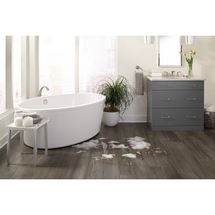 Medium Gray White Oak Wire Brushed Water Resistant Engineered Hardwood Medium Gray White Oak Wire Brushed Water Resistant Engineered Hardwood