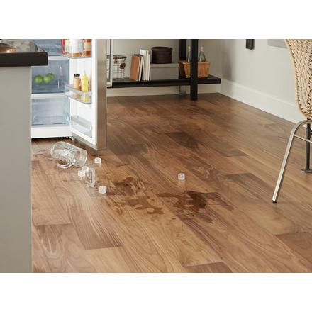 Light Brown Walnut Wire-Brushed Water Resistant Engineered Hardwood Light Brown Walnut Wire-Brushed Water Resistant Engineered Hardwood