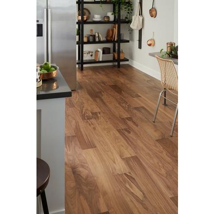 Light Brown Walnut Wire-Brushed Water Resistant Engineered Hardwood Light Brown Walnut Wire-Brushed Water Resistant Engineered Hardwood