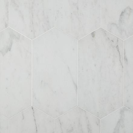 Bianco Blanco Oblong Marble Tile Bianco Blanco Oblong Marble Tile