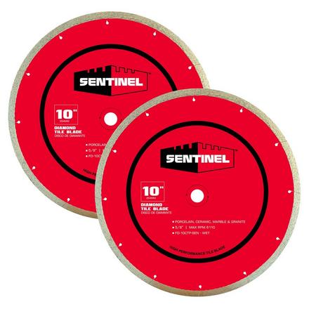 Sentinel 10in. Tile Blade 2-pack Sentinel 10in. Tile Blade 2-pack