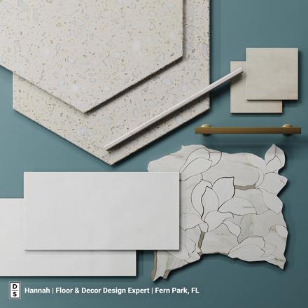 Daffodil Calacatta Dolomite Honed Marble Waterjet Mosaic Daffodil Calacatta Dolomite Honed Marble Waterjet Mosaic