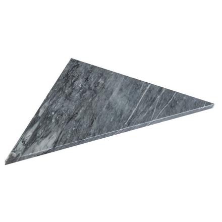 Gray Triangle Marble Shower Bench Gray Triangle Marble Shower Bench
