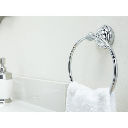 Traditional Chrome Towel Ring Traditional Chrome Towel Ring