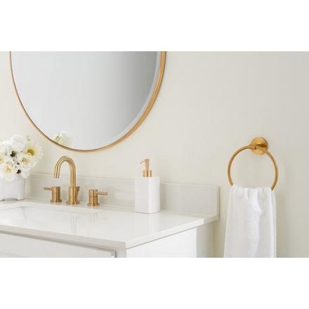 Brushed Gold Towel Ring Brushed Gold Towel Ring