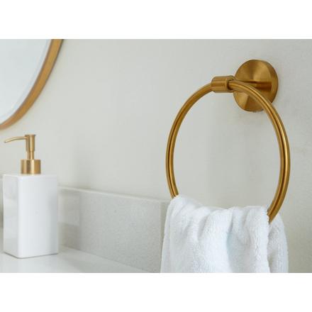 Brushed Gold Towel Ring Brushed Gold Towel Ring
