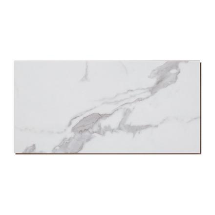 Carrara Marble Waterproof Rigid Core Luxury Vinyl Plank - Cork Pad Carrara Marble Waterproof Rigid Core Luxury Vinyl Plank - Cork Pad
