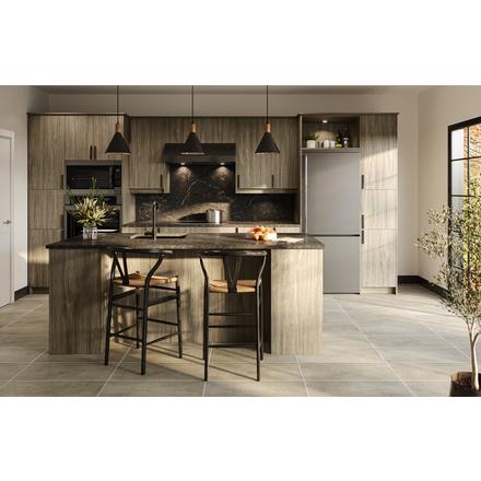 Sample - Carbo Brushed Quartz Custom Countertop Sample - Carbo Brushed Quartz Custom Countertop