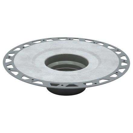 Schluter Kerdi-Drain Flange PVC 2in. With Seals and Corners Schluter Kerdi-Drain Flange PVC 2in. With Seals and Corners