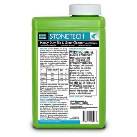 Laticrete Stonetech Heavy Duty Tile and Grout Cleaner Laticrete Stonetech Heavy Duty Tile and Grout Cleaner