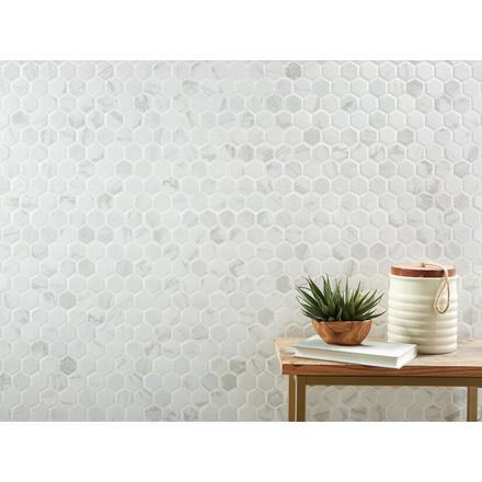 Marble Art Hexagon Ceramic Mosaic Marble Art Hexagon Ceramic Mosaic
