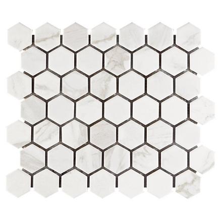 Marble Art Hexagon Ceramic Mosaic Marble Art Hexagon Ceramic Mosaic
