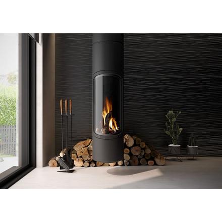 Onda Black Matte Ceramic Tile Onda Black Matte Ceramic Tile