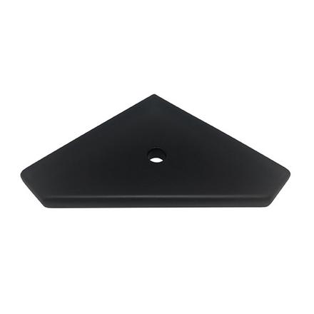 Square Edge Black Matte Corner Shelf Square Edge Black Matte Corner Shelf
