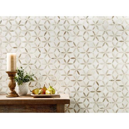 Marseille Crema Royal Dolomite Waterjet Mosaic Marseille Crema Royal Dolomite Waterjet Mosaic