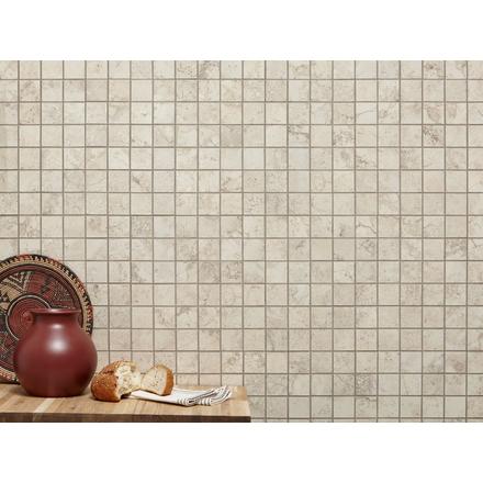 Tarsus Almond II Polished Porcelain Mosaic Tarsus Almond II Polished Porcelain Mosaic