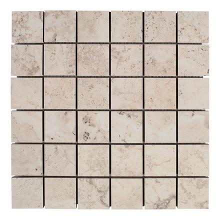 Tarsus Almond II Polished Porcelain Mosaic Tarsus Almond II Polished Porcelain Mosaic