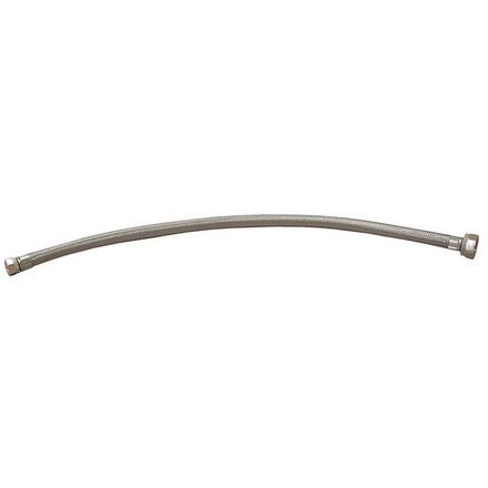 Jones Stephens 3/8in. x 1/2in. OD x FIP Flexible Stainless Steel Faucet Connector Jones Stephens 3/8in. x 1/2in. OD x FIP Flexible Stainless Steel Faucet Connector